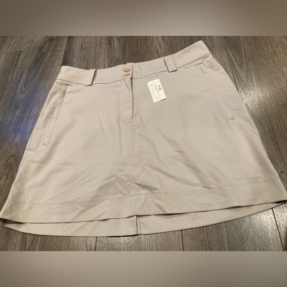Stylish Beige Skort